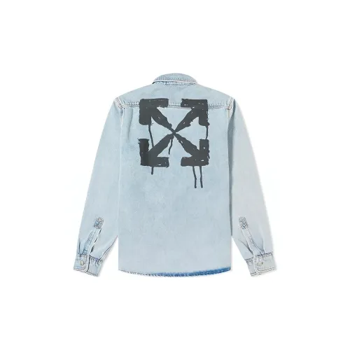 OFF-WHITE Arrows-motif Denim Shirt