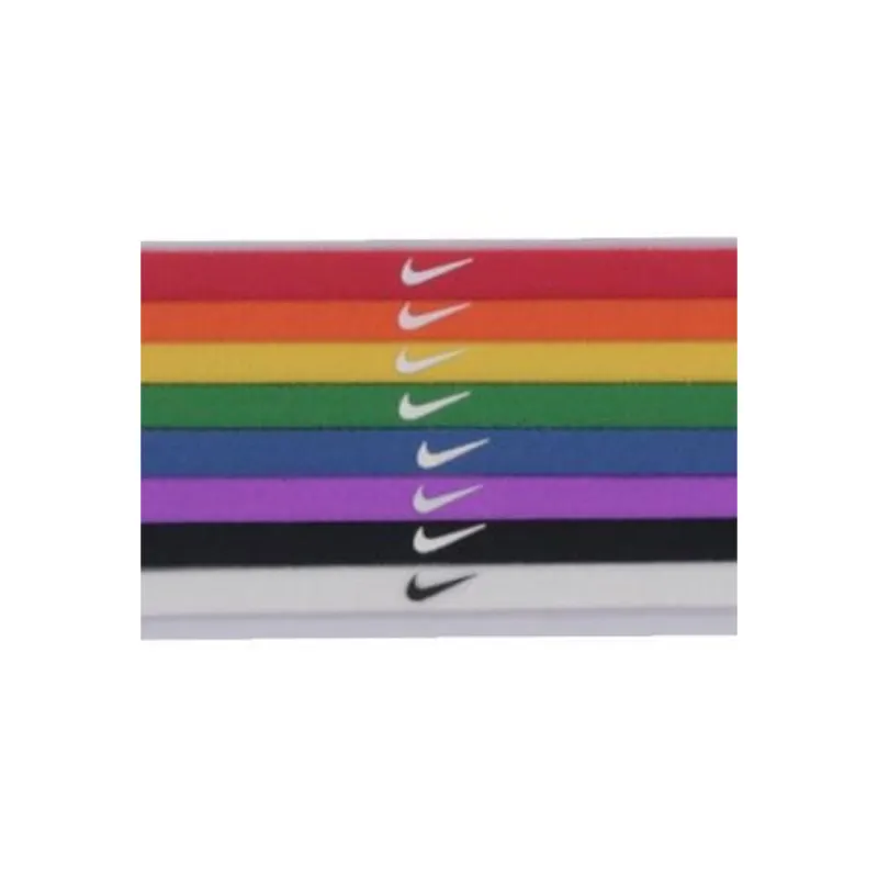Nike Nylon Hair Bands Men's Red/Orange/Yellow/Green/Blue/Purple/Black/White-2