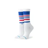 White Base Blue Red