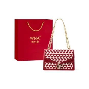 Vigno Synthetic Leather Crossbody Bag Shoulder Bag Regular Women's Red