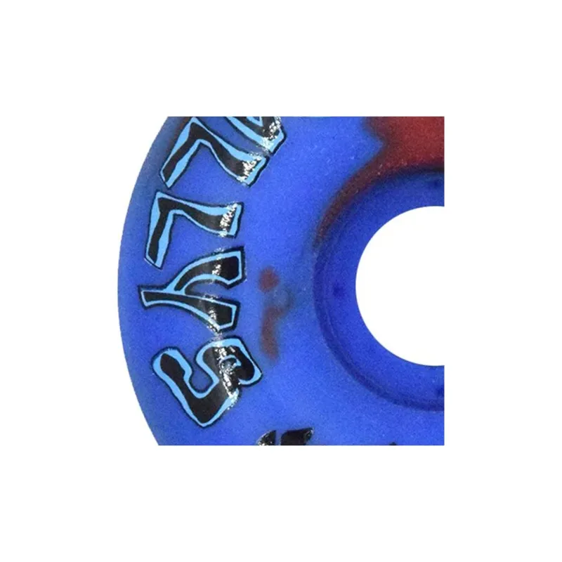 DOGTOWN Skateboard Wheels Land Surfboards 56mm X 99a-Red/Blue Swirl-3