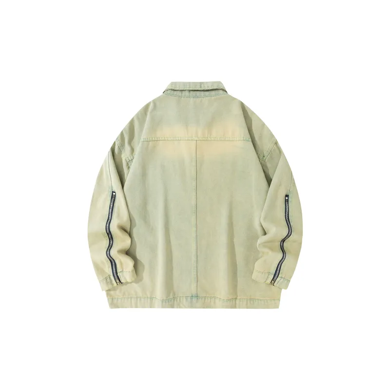 Kawasaki Denim Jacket Unisex Blue-1