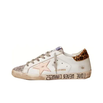 Golden Goose Super Star Stylish Skateboarding Shoes Women's White
