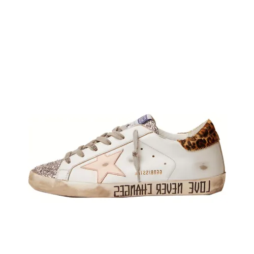 Golden Goose Super Star Stylish Skateboarding Shoes Women's White