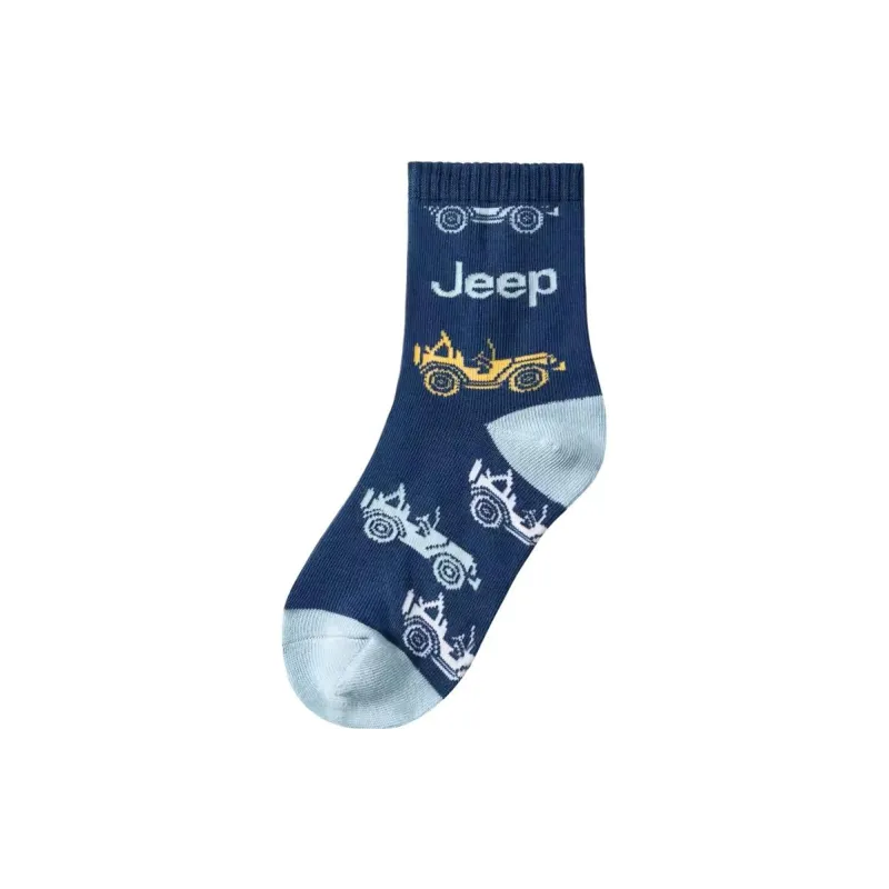 Jeep Unisex Mid-Calf Socks-2