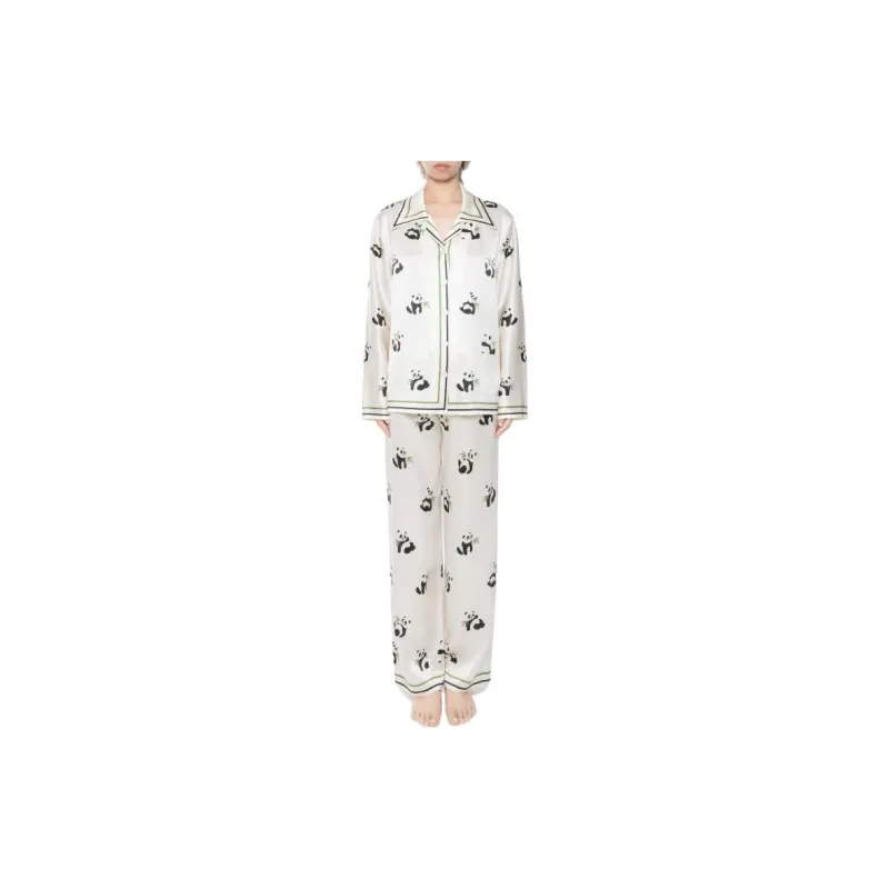 THE BEAST Pajama Set Women's White-0