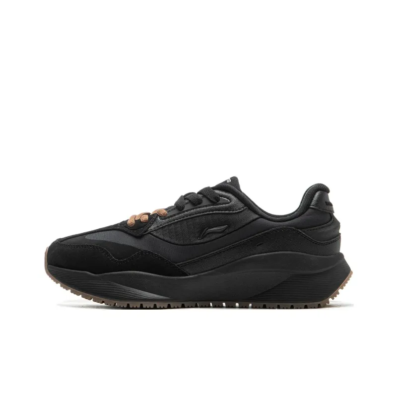 LiNing Load Capacity 2.0 Non slip Lightweight Low Top Casual Shoes Women's Black-0