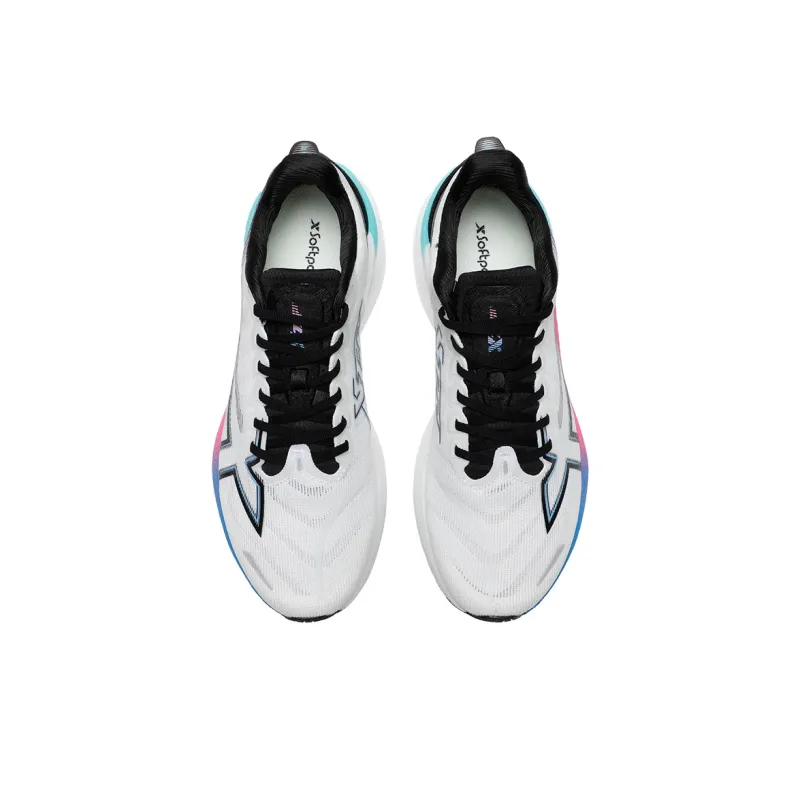 XTEP 360X SE Cushioning Breathable Low Top Running Shoes Men's White Black-3