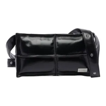 MM6 Maison Margiela Calfskin Crossbody Bag, Shoulder Bag Women's Black