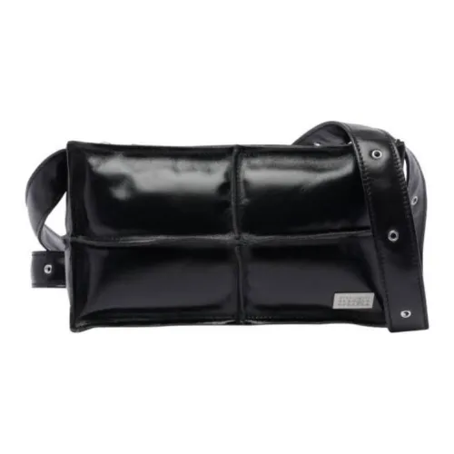 MM6 Maison Margiela Calfskin Crossbody Bag, Shoulder Bag Women's Black