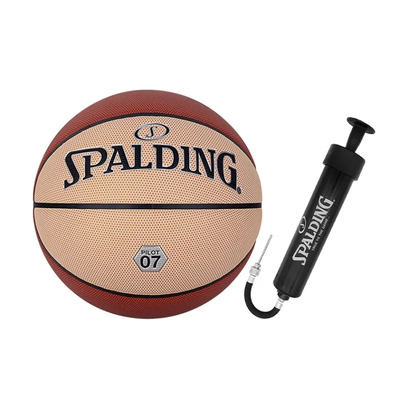 SPALDING Pilot Collection 77 867Y PU Basketball Brown Pilot 07 Size 7 Training Unisex-2