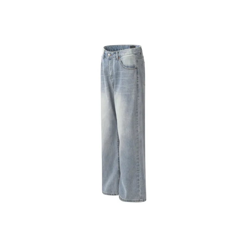 GBXM Jeans Unisex Washed Blue-2