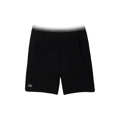 LACOSTE Daniel Medvedev Collaboration Casual Shorts Men Black