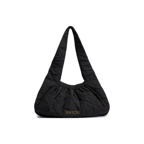 Patou Large Le Biscuit Shoulder Bag