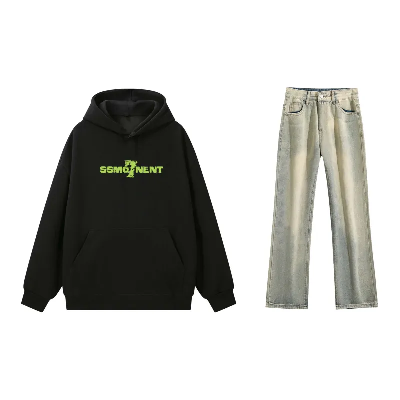 SUNSETMONENT Sweatshirt Set Unisex-20