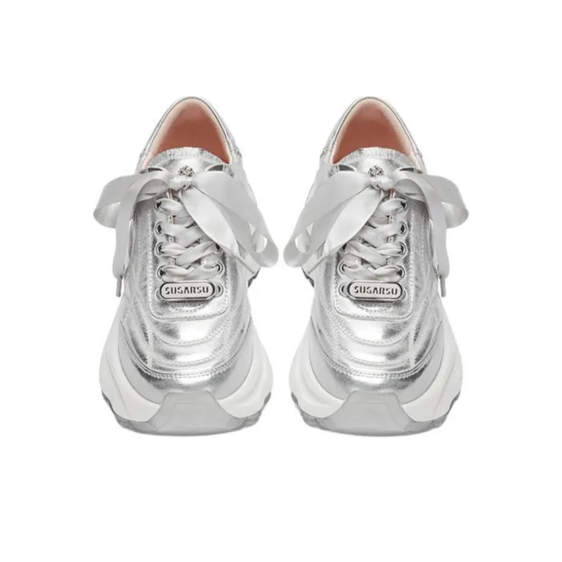 SUGARSU Wear Resistant Low Top Chunky Sneakers Women's-8