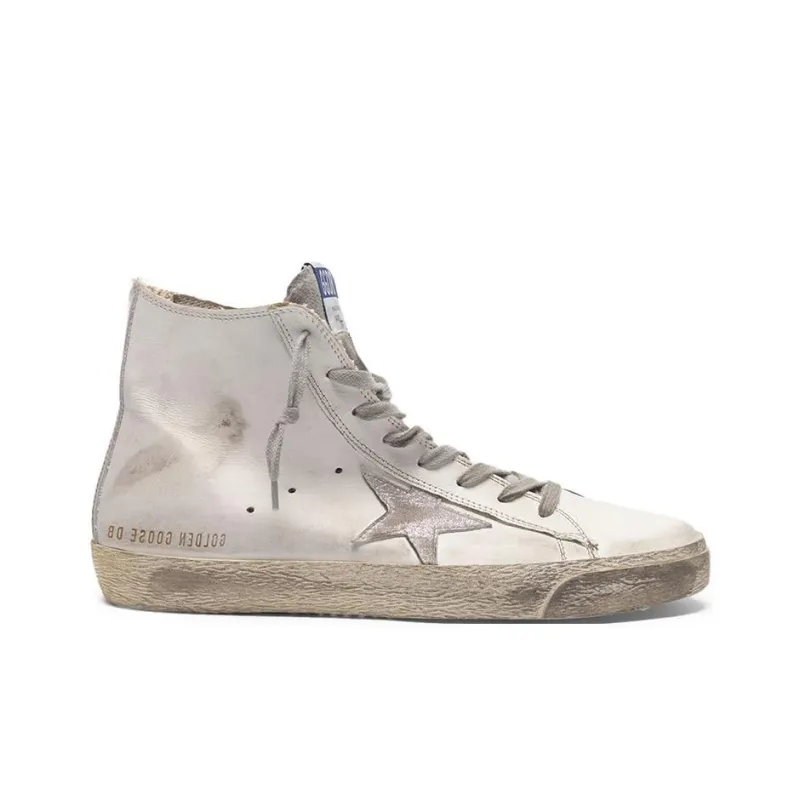 Golden Goose Francy Casual Shoes Women's White Old-fashioned-1