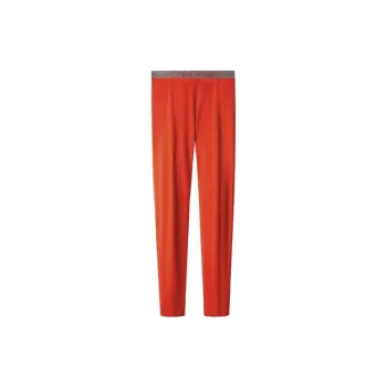 CALVIN KLEIN Thermal Pants Women's Garnet Red