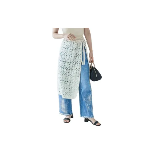 FREAK'S STORE Casual Long Skirts Women's Off White