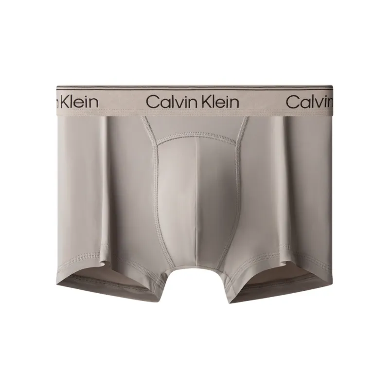 CALVIN KLEIN Moving The Gravitational Band Boxer Shorts Men's 1 Pack Gray-0