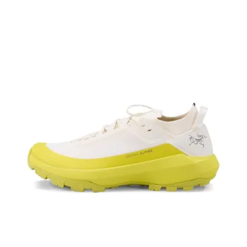Arcteryx Vertex Alpine Anti Slip Wear Resistant Low Top Running Shoes Women's White Yellow