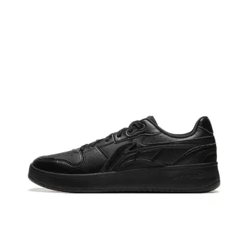 LiNing Acer Truncatum Slip Resistant Cushioning Abrasion Resistant Low Top Skateboard Shoes Men's Black