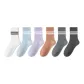 White+Black+Dirty Orange+Light Blue+Light Purple+Dark Gray