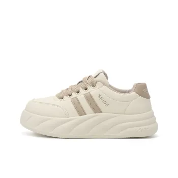 Jin Baichuan Wear-Resistant Height Increasing Low-Top Skateboard Shoes Women's