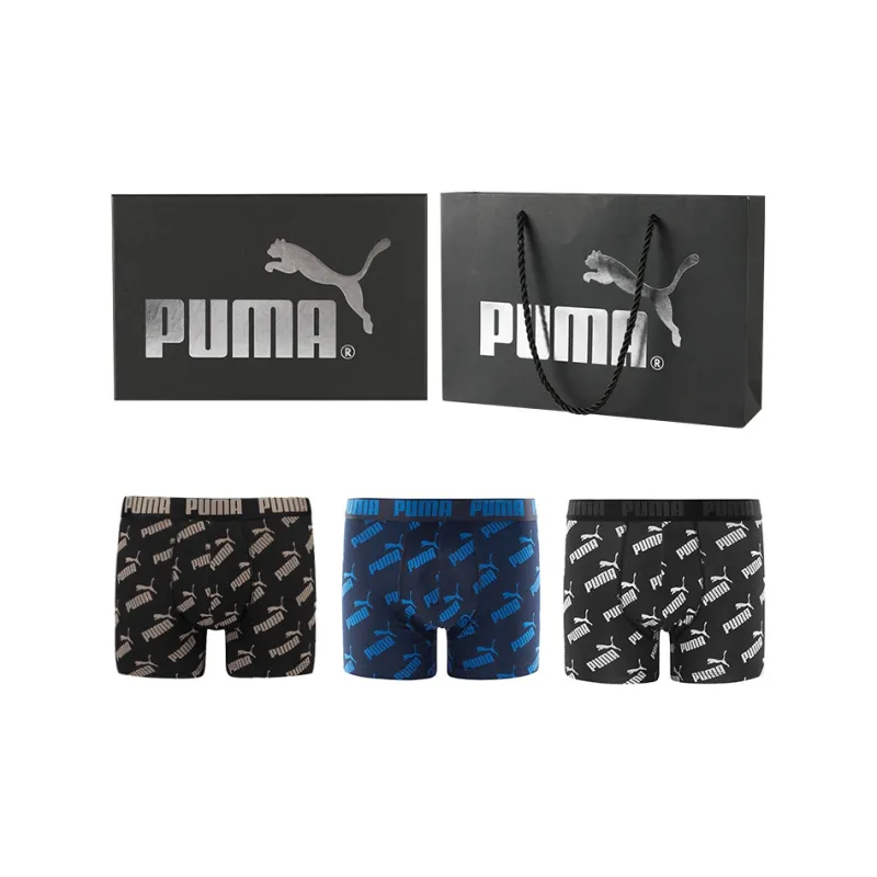 PUMA Boxer Shorts Men's Gift Box Set 3 Pack Multicolor-0