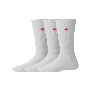 New Balance Mid Calf Socks Unisex 3 Pack White