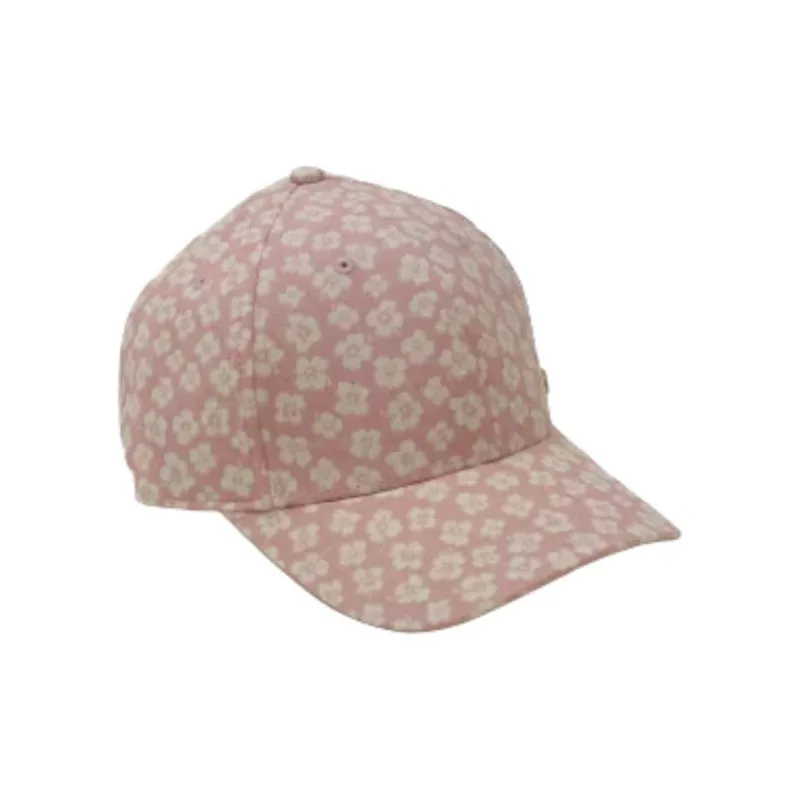 COACH Cotton Baseball Caps Women's Pink-1
