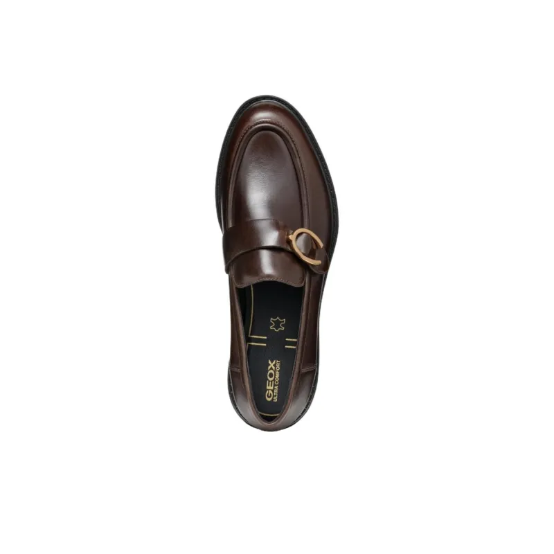 GEOX Loafers Women's Dark Coffee-3