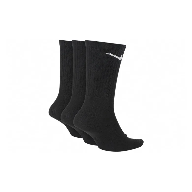 Nike Knee High Socks Men's Combo Set 3 Pack Black-2