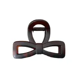Brown Bowknot Claw Clip