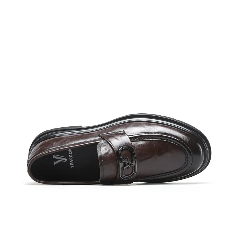 YEARCON Loafers Men Black-2