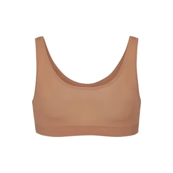 Skims Jelly Sheer Scoop Neck Bralette Sienna