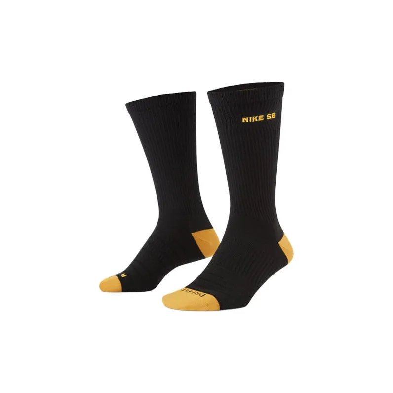Nike Mid Calf Socks Unisex 3 Pack Black/Red/White-2