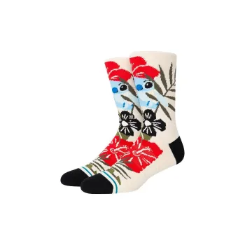 Stance x SHIDIZAI Knee High Socks Unisex 1 Pack Ecru