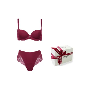 Selmark Underwear Set Women's Solid Color
