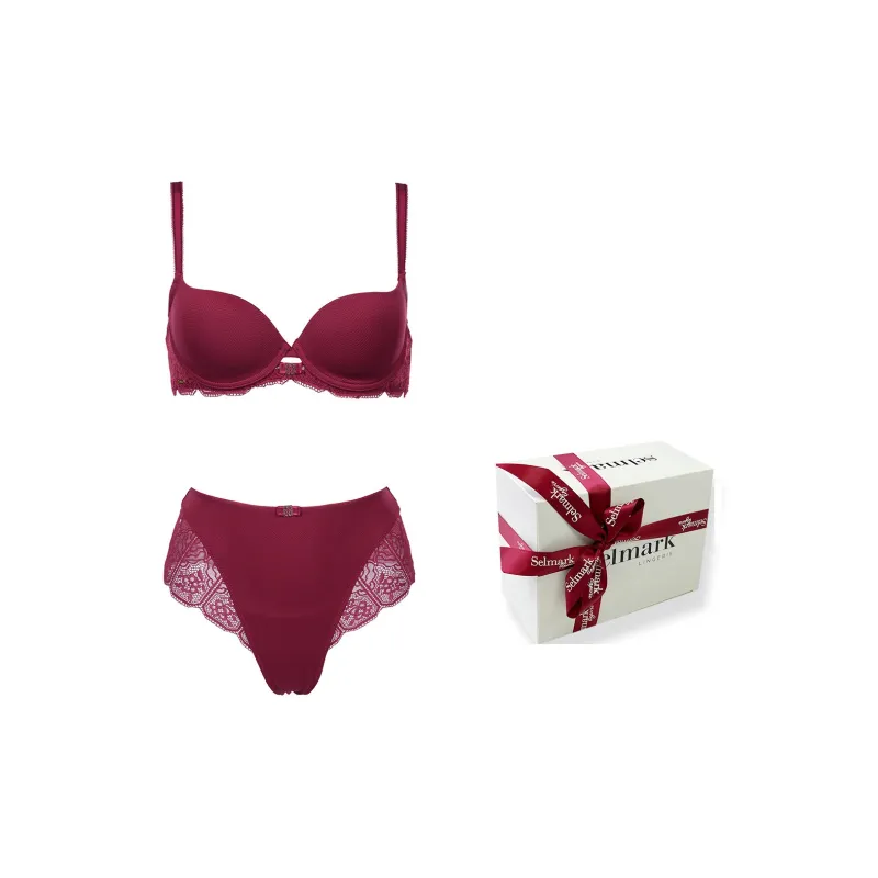 Selmark Underwear Set Women's Solid Color-0
