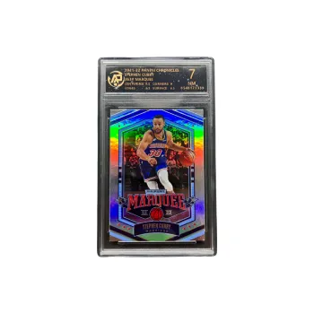 PANINI Curry Player Card Chronology High End Grenade Collection Silver Multicolor Holographic Card Graded Cards 1 Pc