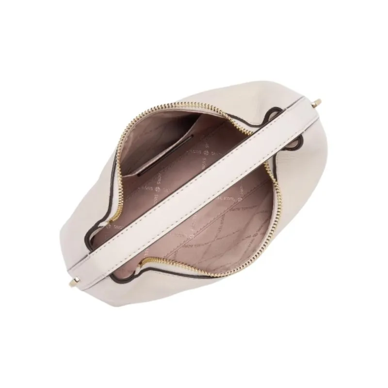 MICHAEL KORS Cow Leather Portable Crossbody Bag, Shoulder Bag Trumpets Women's Milk White-2