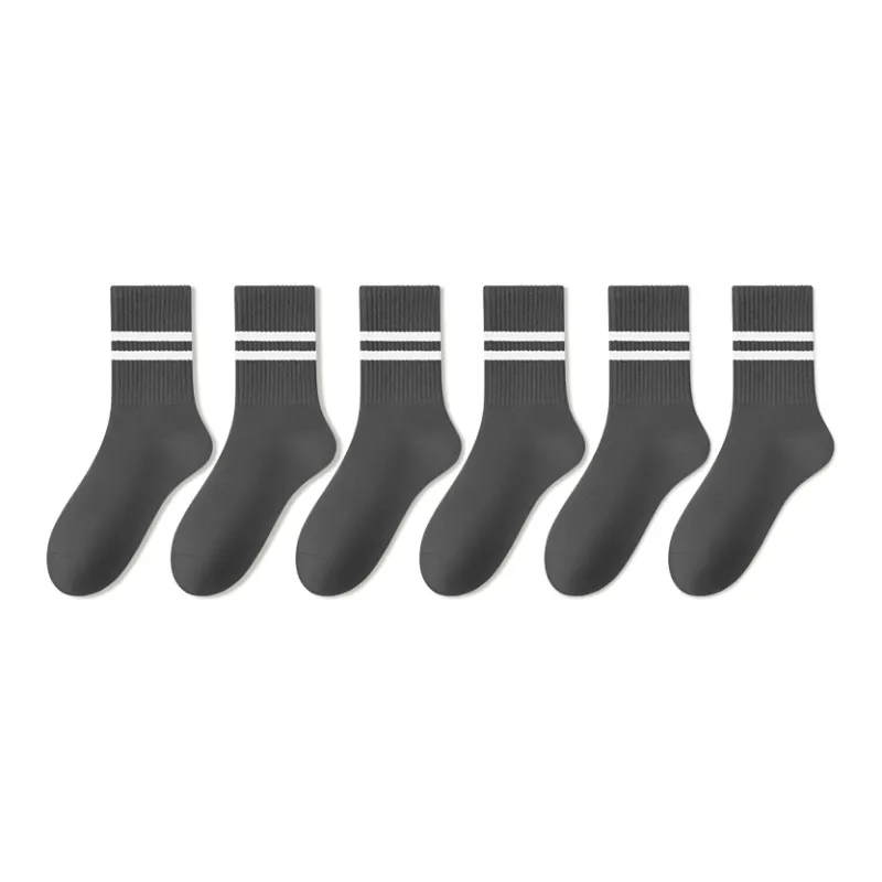 B&C.Room Mid Calf Socks Women's 6 Pack-45