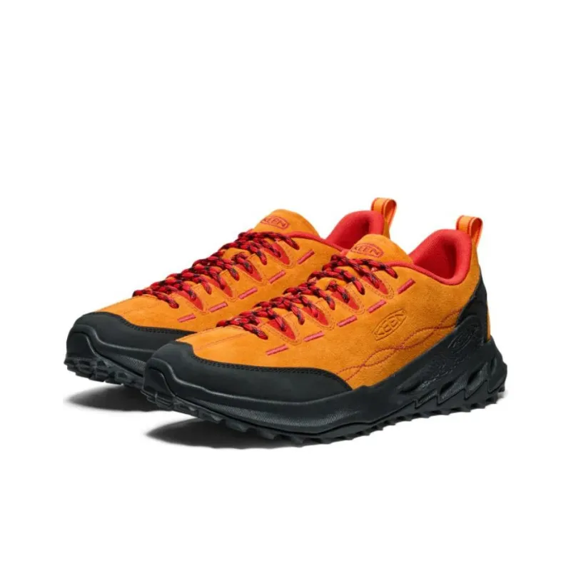 KEEN Jasper Anti Slip Wear Resistant Low Top Trekking Shoes Men's Orange-1
