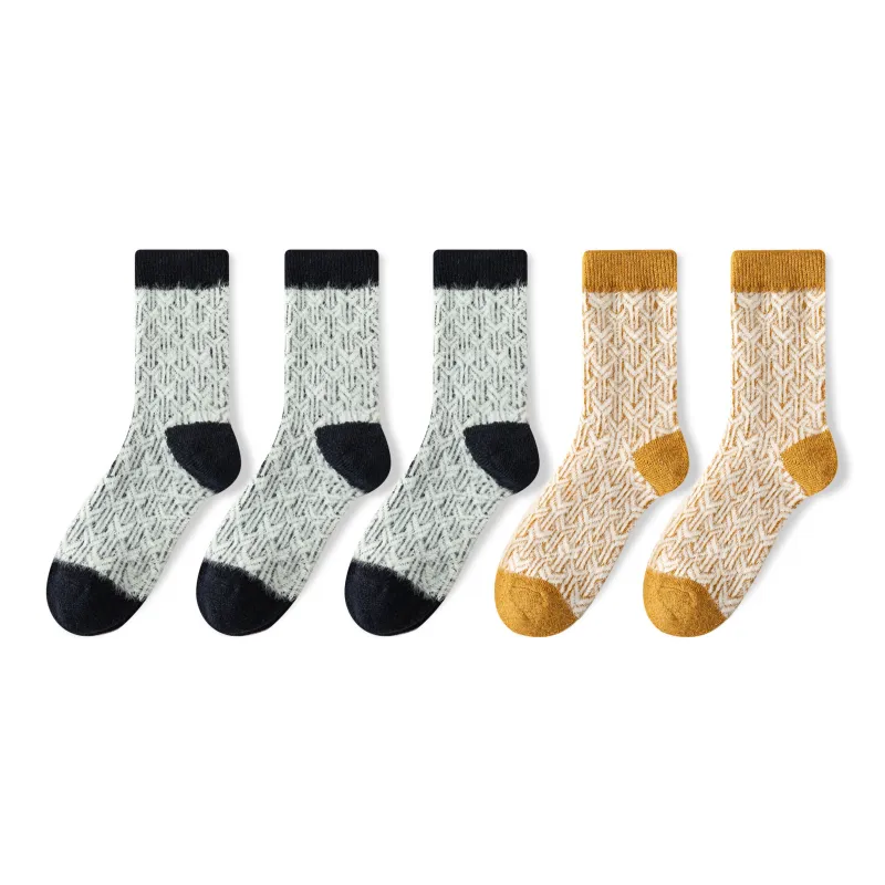 MIIOW Fruit Printing Series Mid Calf Socks Women's Combo Set-14
