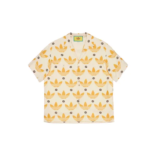 Adidas X GUCCI Shirts Men Yellow