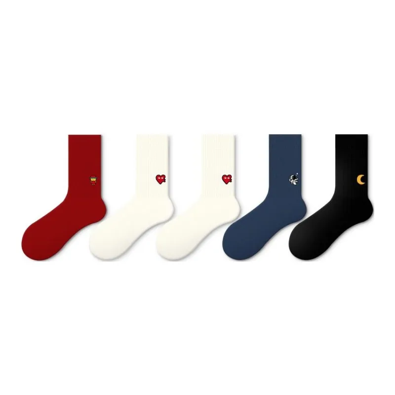 JKN Unisex Mid Calf Socks-0