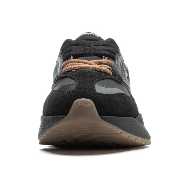 LiNing Load Capacity 2.0 Non slip Lightweight Low Top Casual Shoes Women's Black-4