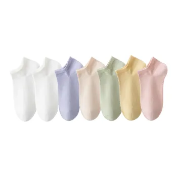 Caramella No Show Socks Women's 7 Pack