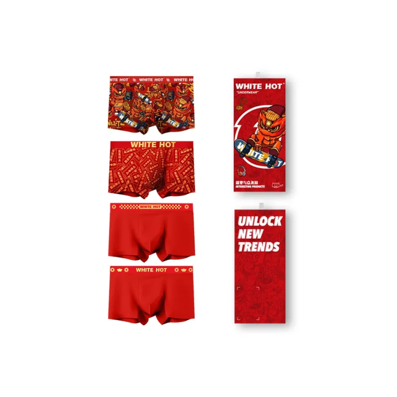 WHITE HOT Underpants Men's 214 Premium Box Recommendation-6